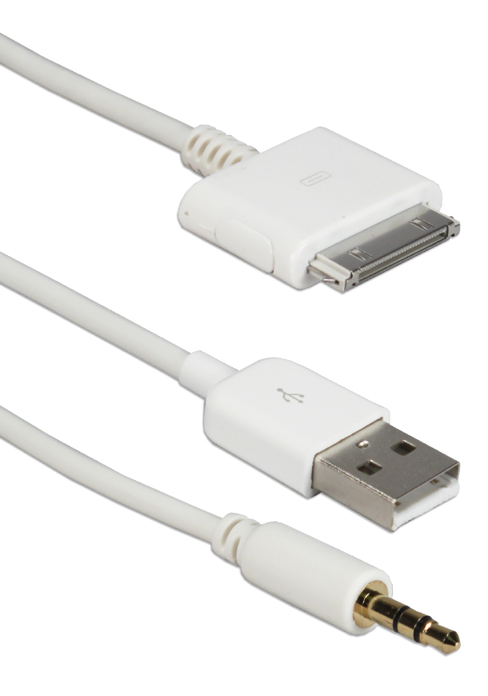 Câble voiture USB 100 cm pour iPhone, iPad, iPod