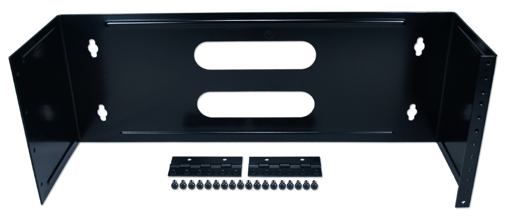 4U Wallmount Hinged Patch Panel Bracket C5BRK4 037229715163 Category 5 - 4U 19" Patch Panel Wall Mount Bracket Kit, Accommodates (4) 12/24, (2) 48 or (1) 96Ports (7"x19") JE313/4 540252  C5BRK4 C5BRK4      2176  microcenter Michael Weiler Approved