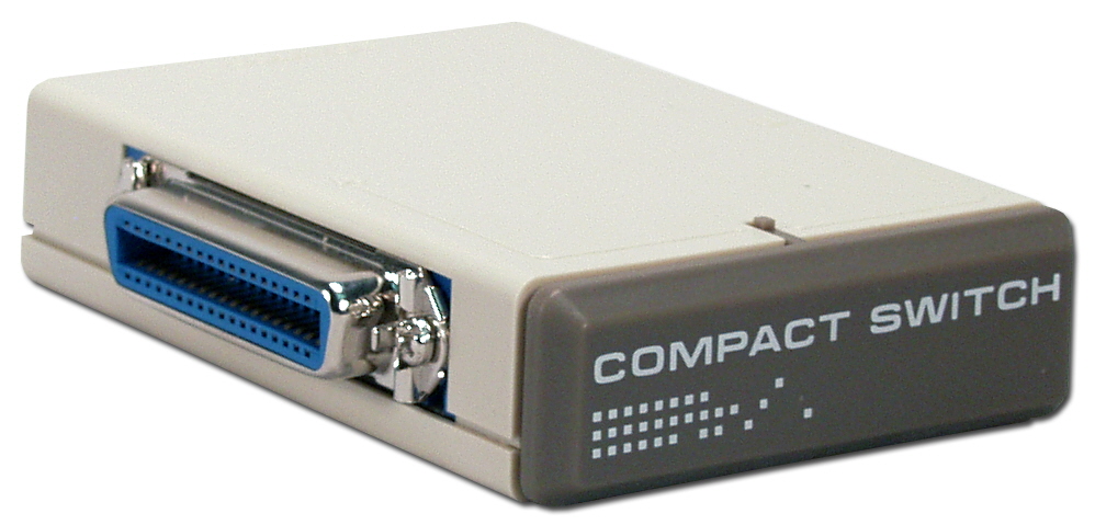2Port Centronics36 Parallel Share Compact Manual Switch CA261-2C 037229322613 Dataswitch - AB, Parallel Printer, Cen36F, Pushbutton, Compact, 1 Year Warranty CA2612C CA261-2C      2240