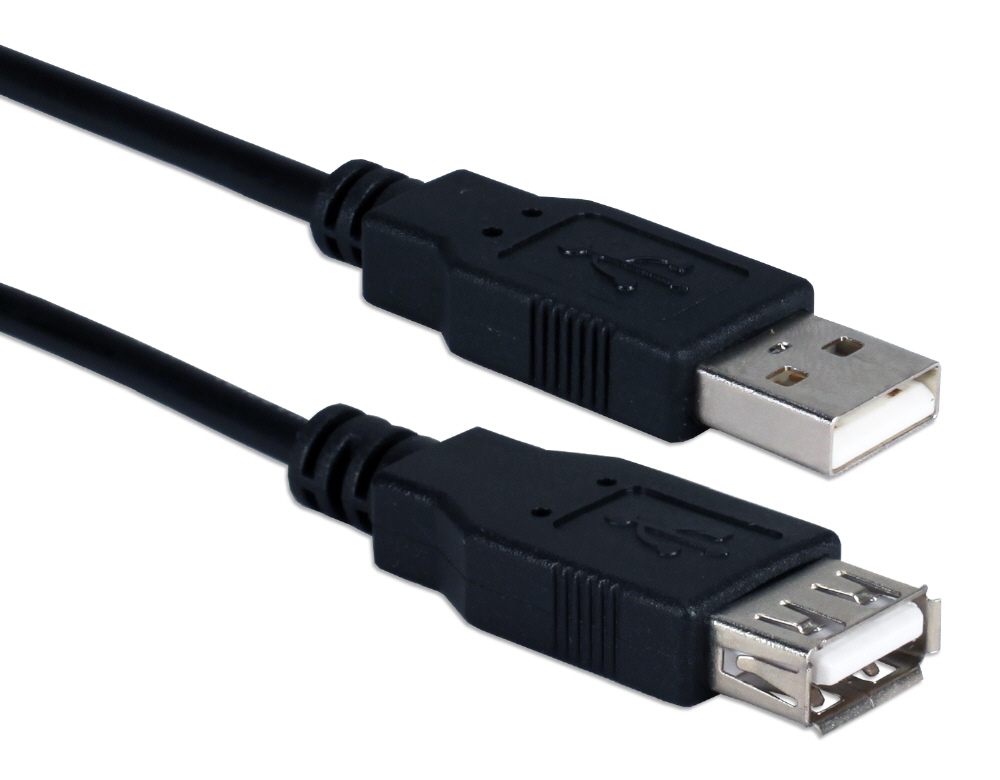 3ft USB 2.0 High-Speed 480Mbps Black Extension Cable CC2210C-03 037229229561 Cable, USB 2.0 Certified Universal Serial Bus Type A M/F Extension, 3ft 36624 TW8091 CC2210C03 CC2210C-03  cables feet foot   2477 IMCE microcenter Edward Matthews Approved