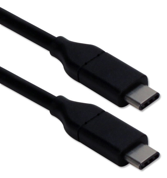 3-Meter USB-C to USB-C 2.0 Sync & Charger Cable CC2230B-3M 037229230864 Black microcenter Matthews Pending, USB-C, USB C, USB-A, USB A 3-Meters, 3-Meter, 3Meter, 3M, 9.8ft