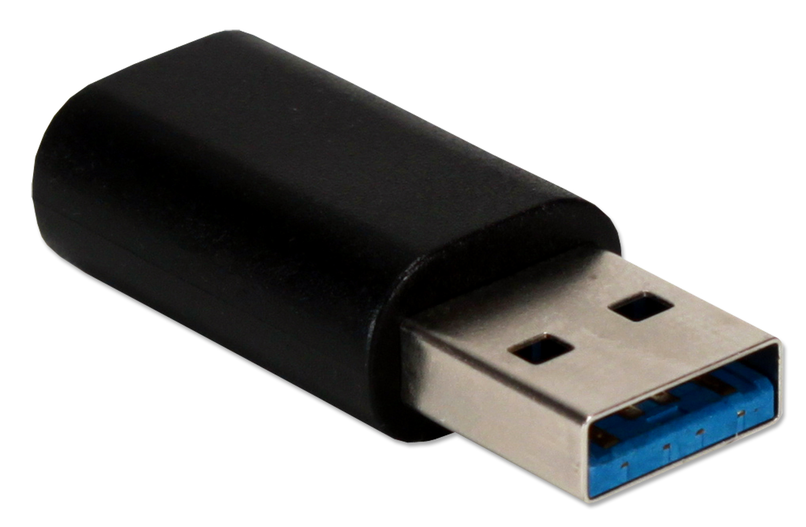 USB Male to USB-C Female 3.2 Gen 1 5Gbps Compact Conversion Adaptor CC2231FMA 037229230253  Black microcenter USB-C, USB C