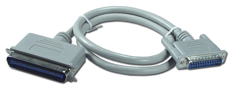 2ft SCSI DB25 Male to Centronics50 Male External Cable CC392-02 037229392029 Cable, IBM RS/6000 & PS/2 to SCSI Device, DB25M/Cen50M, 2ft CC39202 CC392-02  cables feet foot   2751