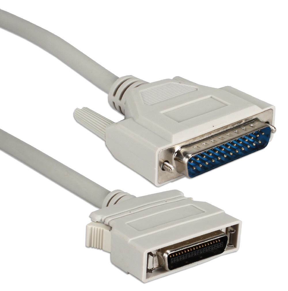 6ft Premium Parallel IEEE1284 MiniCen36 Bi-directional Printer Cable CC408D-06 037229405071 Cable, IEEE1284 Parallel Printer, EPP/ECP, DB25M/HPCen36M, 6ft (HP C2945A) EQN203-0006  136648  CC408D06 CC408D-06  cables feet foot   2808  microcenter Edward Matthews Approved