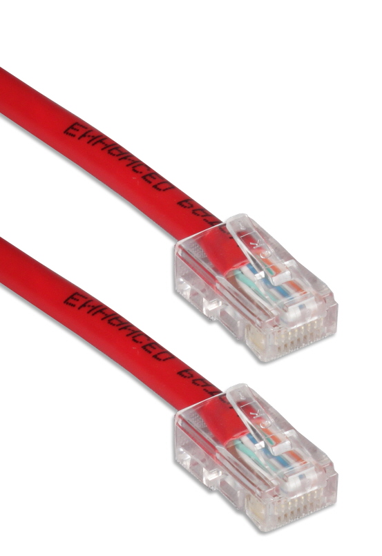 3ft 350MHz CAT5e Crossover Red Patch Cord CC712EX-03RD 037229716559
