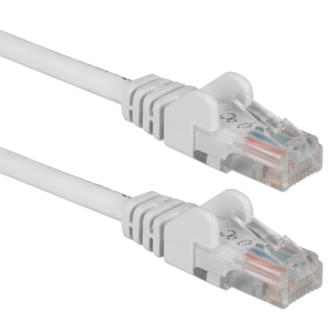 3ft CAT6 Gigabit Flexible Molded White Patch Cord CC715-03WH 037229715644