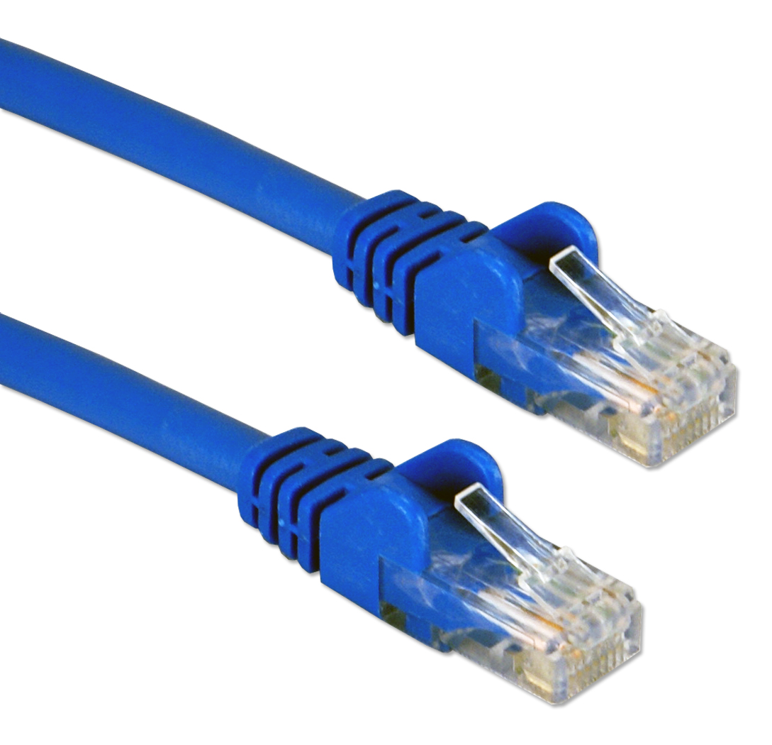 25ft CAT6 Gigabit Flexible Molded Blue Patch Cord CC715-25BL 037229715927