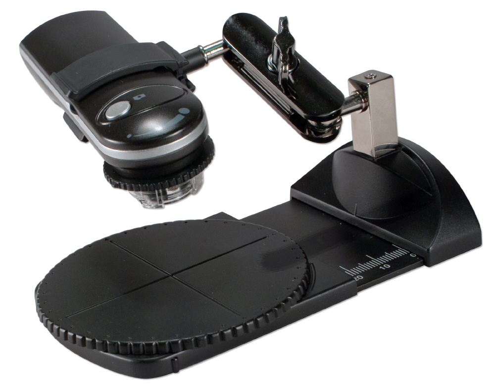 2 Megapixel Digital Microscope DM-2M 037229000153 Flat Digital USB 2.0 Microscope System with Optical Zoom, Turntable, Mouth Mirror and Otoscope Tip DM2M DM-2M      3274
