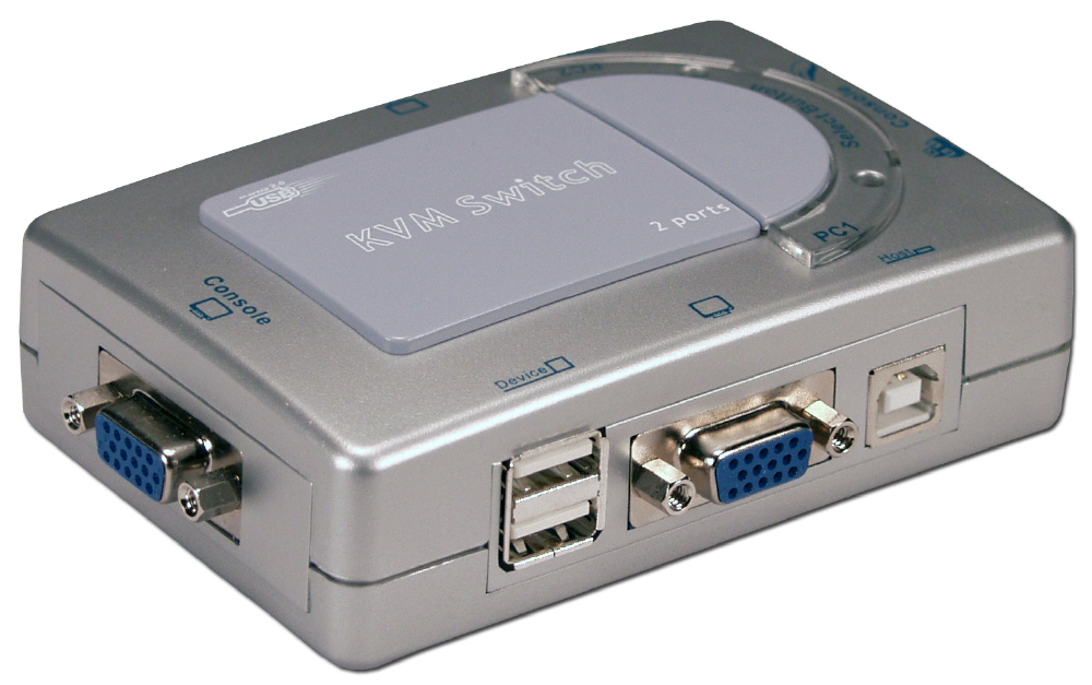USB 2.0 2Port KVM Compact Switch with Built-in 2Port Hub KVM-12UN2 037229542776 ServerMaster USB 2.0 KVM Keyboard, Monitor & Mouse - 2 USB-Enabled Computer Share (1) VGA/SVGA HD15 Video, USB, Mouse and Keyboard, Bus/Self Powered CS-102UHE   KVM12UN2 KVM-12UN2      3571