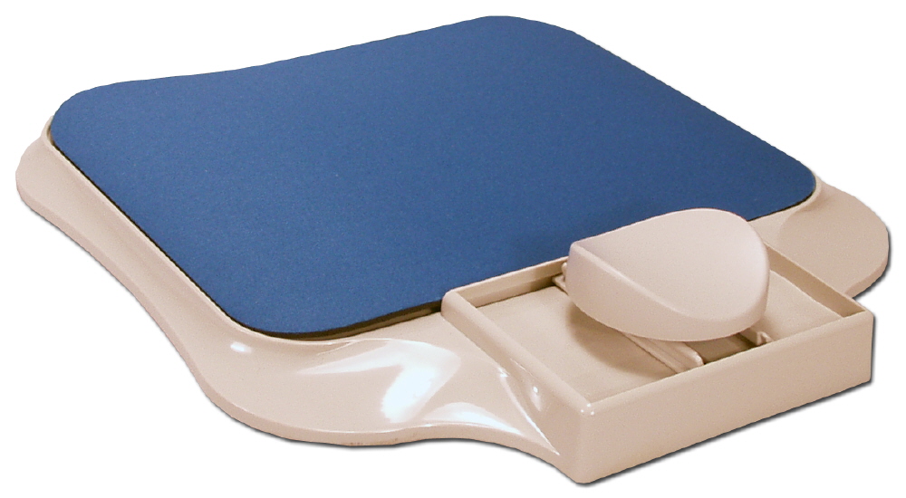 Blue Ergonomic Mouse Stage with Pad MT-5NB 037229317039 Ergononic Mouse Stage with Pad, Navy Blue MT5NB MT-5NB      3649