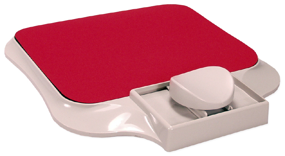 Red Ergonomic Mouse Stage with Pad MT-5RD 037229317046 Ergononic Mouse Stage with Pad, Red MT5RD MT-5RD      3650