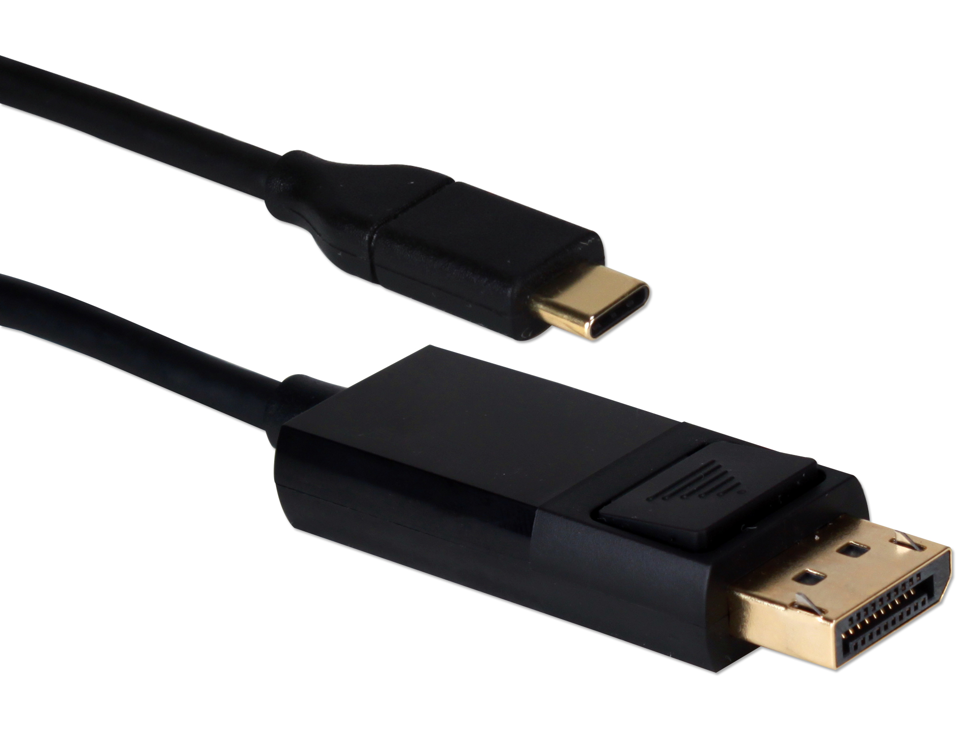 15ft USB-C / Thunderbolt 3 to DisplayPort UltraHD 4K/60Hz Video Converter Cable USBCDP-15 037229231878 Black, USB-C to DisplayPort, USB C to DisplayPort, USBC to DisplayPort, DisplayPort to USB-C, DisplayPort to USB C, DisplayPort to USBC