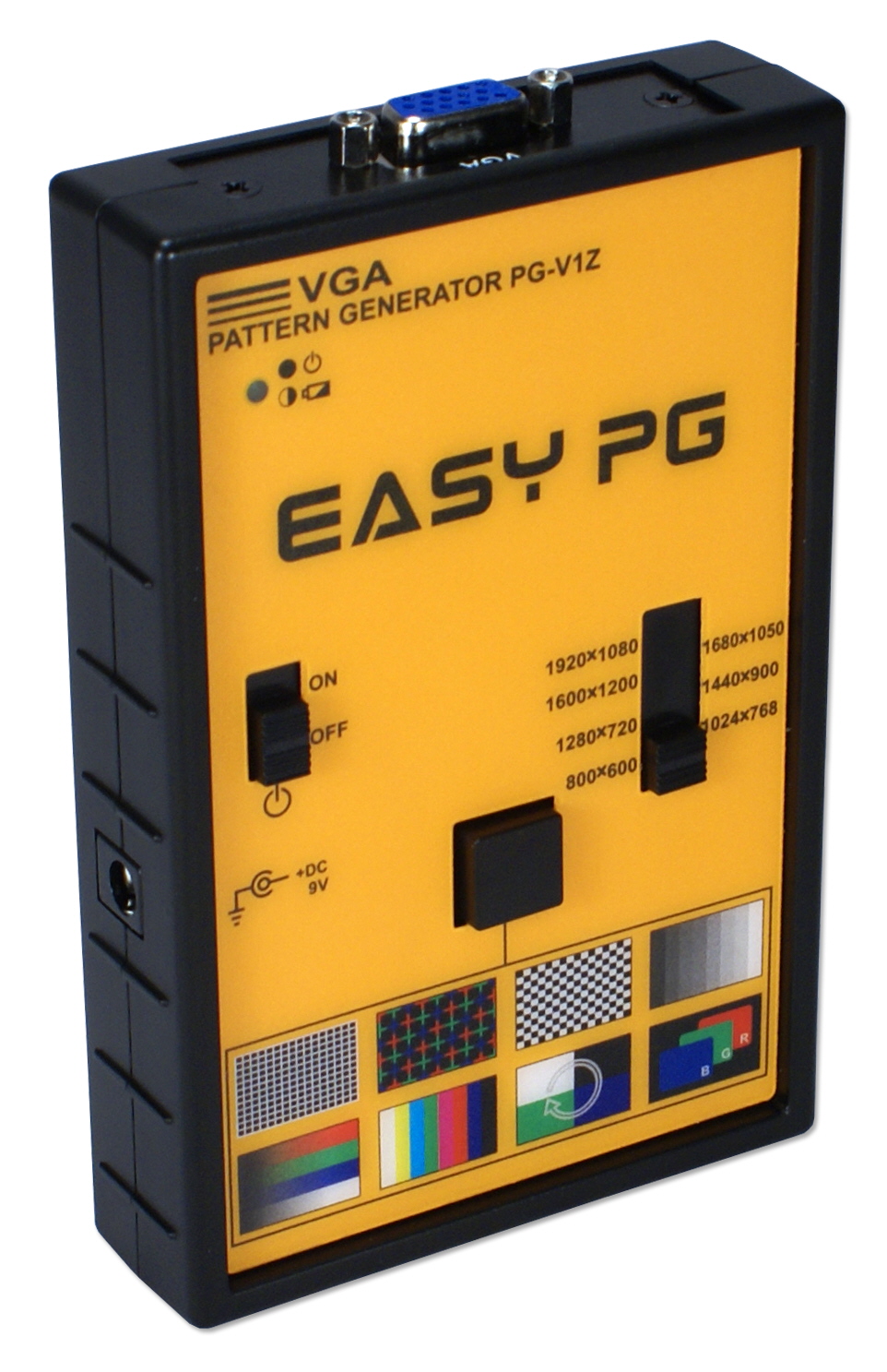 VGA Video Pattern Generator VPG-VL 037229007442 EZ Video Pattern Generator, VGA/WUXGA, 162MHz with 8 patterns and 7 different screen resolutions, HD15 Female PG-V1Z 0000415778 KV6460 VPGVL VPG-VL      3922 IMCE microcenter Richard Eckert Discontinued