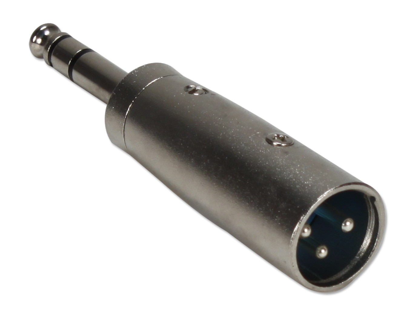 1/4 Male to XLR Male Audio Adaptor XLRT-BMM 037229402384